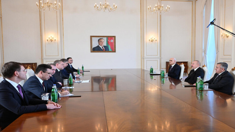 İlham Əliyev İqor Babuşkini qəbul edib -  VİDEO - FOTO