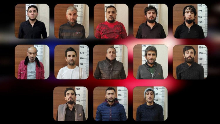 Bakıda narkokuryerlərə qarşı əməliyyat - ANBAAN VİDEO - FOTO