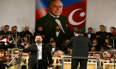 Heydər Əliyevin əziz xatirəsinə həsr olunmuş anım gecəsi keçirilib - FOTO