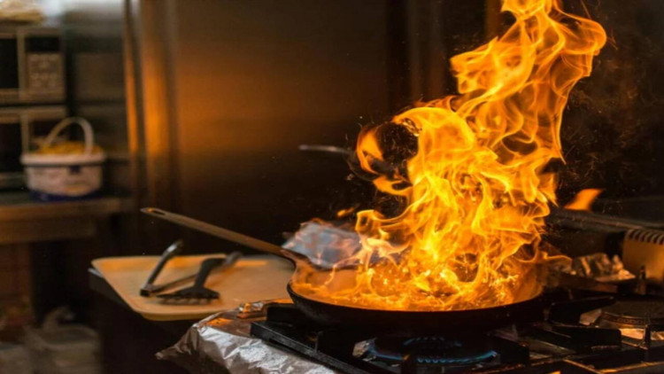 Bakıda restoranda yanğın olub - YENİLƏNİB
