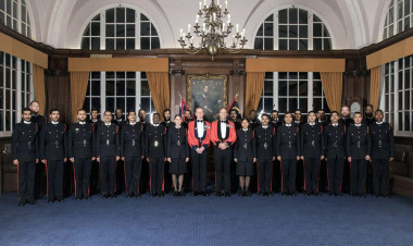 Hərbi qulluqçumuz İngiltərədə təltif edildi - FOTOlar