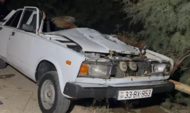 Kürdəmirdə ağır qəza - Ana və oğlu həlak oldu - YENİLƏNİB - FOTO