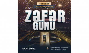 Bulvarda Zəfər konserti olacaq