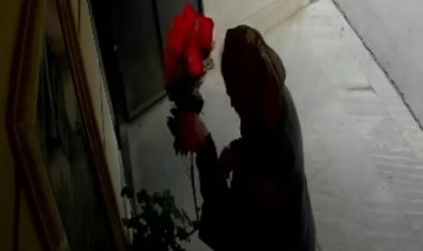 Şəhidin büstü üzərindəki gülləri oğurlayan qadın tapıldı - FOTO