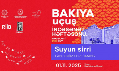 “Art Weekend” zamanı “Suyun sirri” pantomim tamaşanın premyerası olacaq - VİDEO