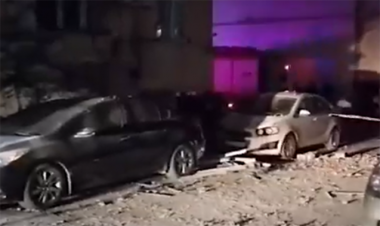 Xırdalanda yaşayış binasında dəhşətli partlayış - xəsarət alanlar var - Yenilənib - VİDEO - FOTO