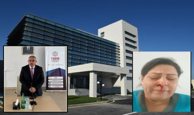 Xəstəxananın direktoru xəstə baxıcısını döydürüb - İDDİA - FOTO - VİDEO