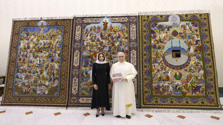 “Səmavi dinlər” layihəsi Vatikanda təqdim edilib - FOTO