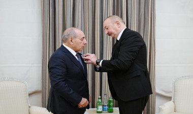 Prezidenti İlham Əliyev Yaqub Eyyubova “İstiqlal” ordenini təqdim edib - VİDEO - FOTO