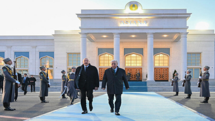 İlham Əliyevin Qazaxıstana dövlət səfəri başa çatıb - VİDEO - FOTO