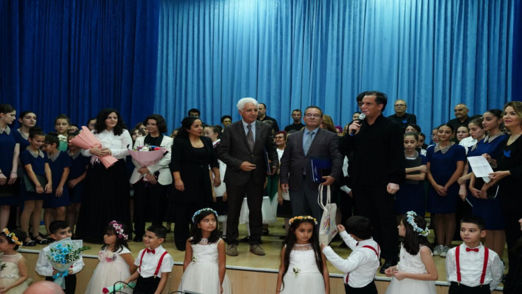 Dövlət Uşaq Filarmoniyasında “Səsimiz bir, ruhumuz bir” adlı beynəlxalq tədbir keçirilib - FOTOlar