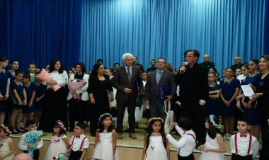 Dövlət Uşaq Filarmoniyasında “Səsimiz bir, ruhumuz bir” adlı beynəlxalq tədbir keçirilib - FOTOlar