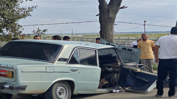 Cəlilabadda qəza olub, 4 nəfər xəsarət alıb - FOTO