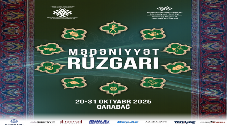 Qarabağda “Mədəniyyət rüzgarı” adlı tədbirlər silsiləsi həyata keçiriləcək - FOTO