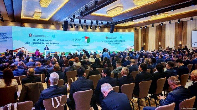 Xankəndi şəhərində III Milli Şəhərsalma Forumu öz işinə başlayıb - FOTO
