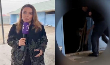 Lalə Azərtaşın komandasına balta ilə hücum etdilər - VİDEO