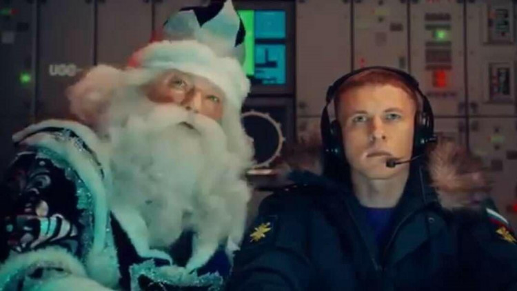 Rusiya öz səmasında Santa Klausu da vurdu - VİDEO