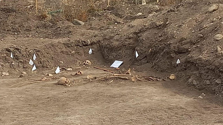 Ağdamda skelet qalıqları tapıldı