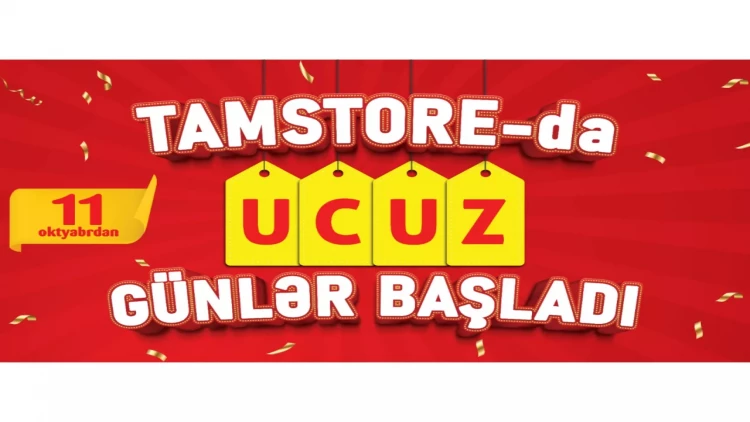Tamstore bu məhsulların qiymətində ciddi dəyişiklik edib - SİYAHI - FOTO