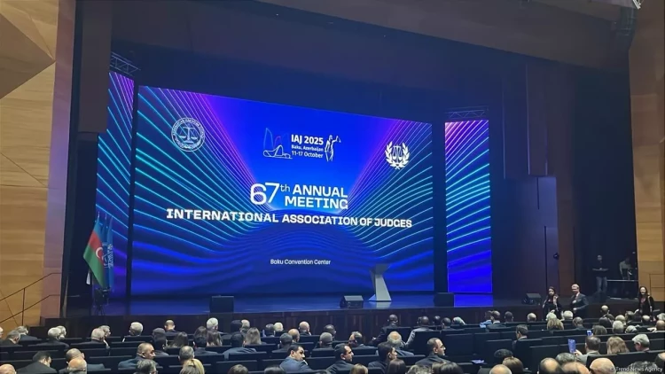 Bakıda Beynəlxalq Hakimlər Assosiasiyasının 67-ci Baş Assambleyası öz işinə başlayıb