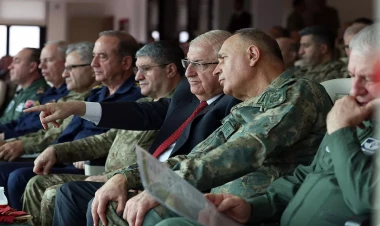 Baş Qərargah rəisi Türkiyədə keçirilən təlimdə - FOTO