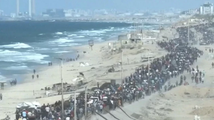 Atəşkəsdən sonra fələstinlilər evlərinə qayıdır - VİDEO