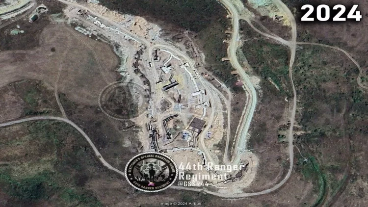 Ermənilər Naxçıvan istiqamətində bunker tikirlər - FOTO