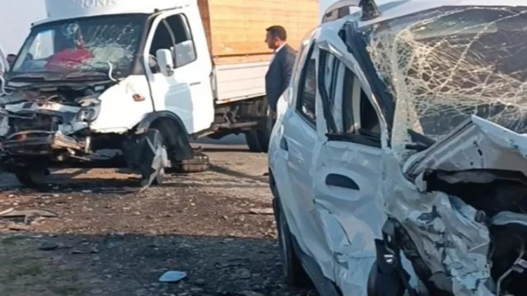 Tərtərdə ölümlə nəticələnən ağır qəzanın ANBAAN VİDEOsu