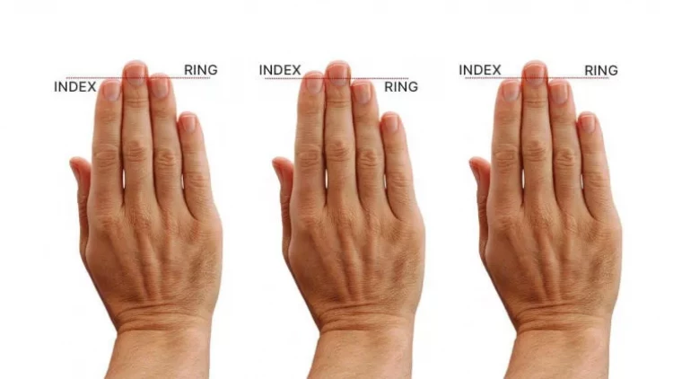 Barmaqların uzunluğu ilə spirtə olan həvəs arasında qeyri-adi əlaqə