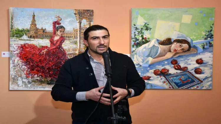 “Rəngarəng duyğular” adlı sərgi açılıb - FOTO