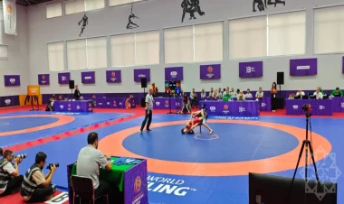 Güləşçimiz III MDB Oyunlarında qızıl medal qazanıb