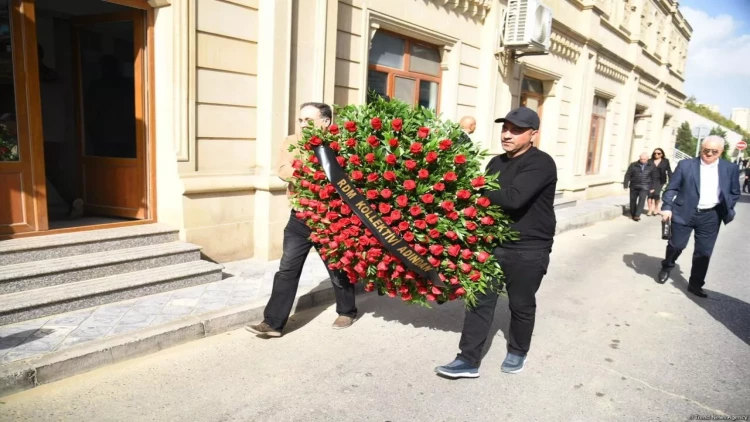Oqtay Şirəliyevlə vida mərasimi keçirilib - Yenilənib - FOTO