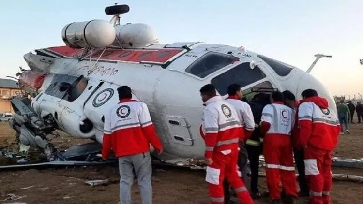 İranda helikopter qəzaya uğradı: Ölənlər var