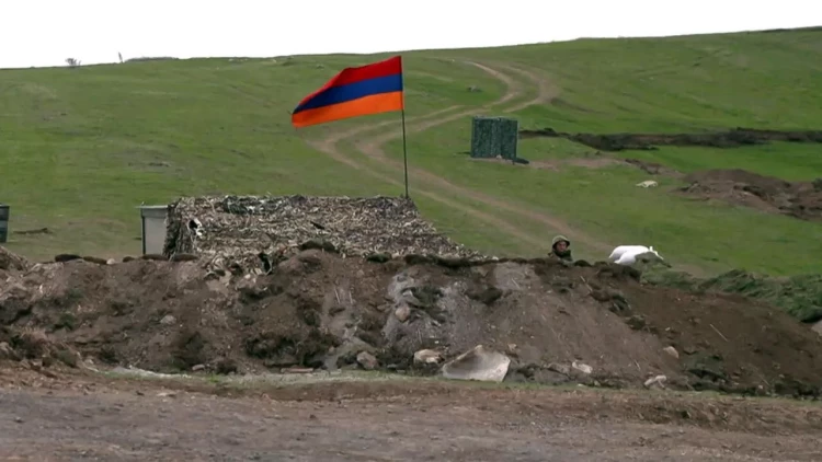 Ermənilər sərhədimizdə dayaq mövqeləri yaratdılar - VİDEO