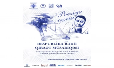 “Poeziya Xəzrisi” Respublika bədii qiraət müsabiqəsi elan edilir