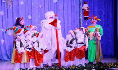 Azərbaycan Dövlət Uşaq Filarmoniyası “Yeni il məktubu” adlı konsert proqramı ilə çıxış edib  - FOTO