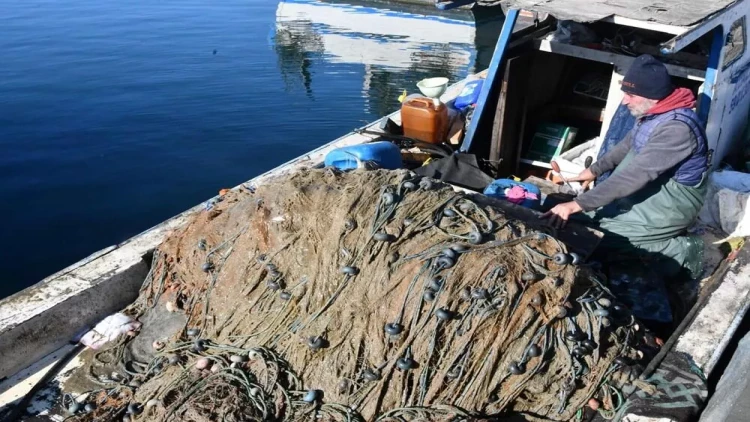 Türkiyədə dənizə tor atan balıqçılar şoka düşdü - FOTO