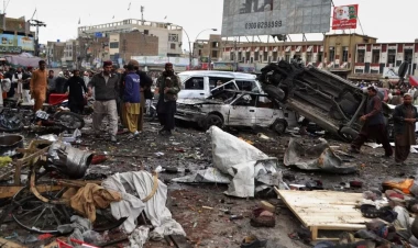 Pakistanda hərbi qərargah qarşısında partlayış - Ölənlər və yaralananlar var