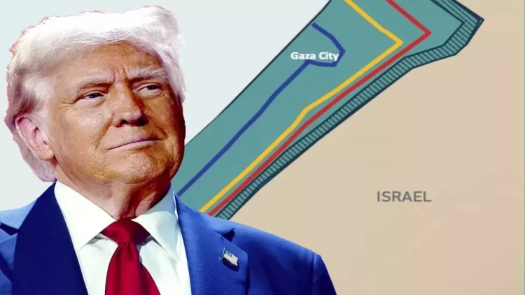 Trampın “Qəzza Planı”nın təfərrüatı açıqlandı – Xəritə paylaşıldı - FOTO