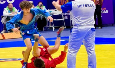 MDB Oyunları: Azərbaycanın 3 boksçusu MDB Oyunlarına qələbə ilə başlayıb - FOTO