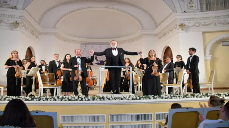Filarmoniyada XVII Beynəlxalq Musiqi Festivalı çərçivəsində konsert baş tutub - FOTO