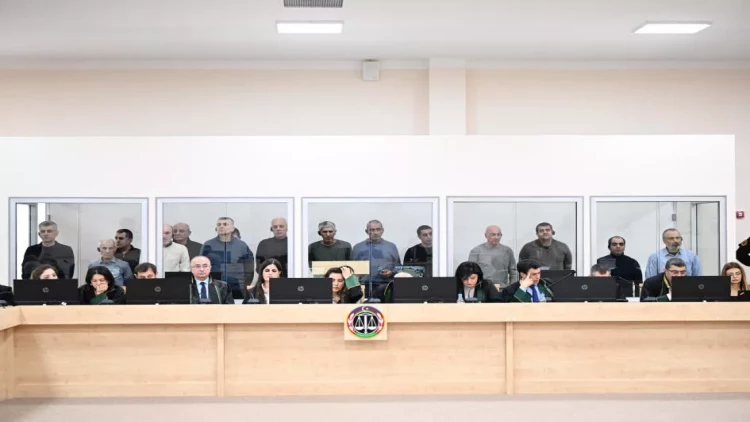 Araik və digərlərinin məhkəməsi BAŞLADI - FOTO