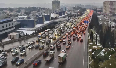 Bakı-Sumqayıt yolunun tıxacı azalacaq - AÇIQLAMA