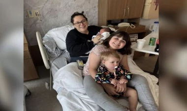 Hamilə olduğunu doğuş zamanı öyrəndi - FOTO