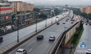 Bakıda ölümlə nəticələnən dəhşətli qəzanın ANBAAN GÖRÜNTÜLƏRİ