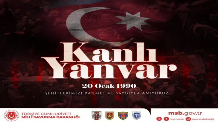 Türkiyə MN 20 Yanvar faciəsi ilə bağlı paylaşım etdi