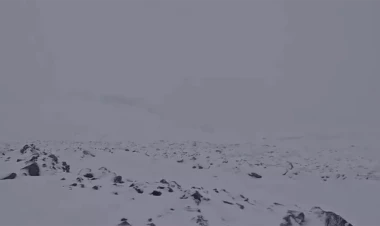 Ordubada 19 sm qar yağıb - VİDEO