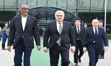 Ruanda Prezidentinin Azərbaycana səfəri başa çatıb