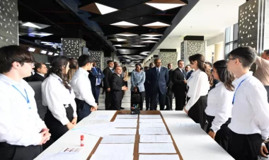 Ruanda Prezidenti “ASAN Xidmət” mərkəzinin fəaliyyəti ilə tanış olub - FOTO