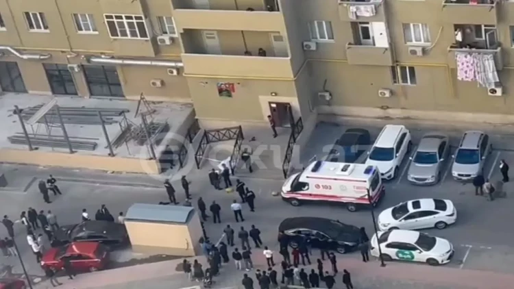 12-ci mərtəbədən yıxılan oğlan oraya hazırlığa gəlirmiş - YENİLƏNİB - FOTO